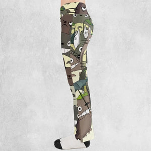My Neighbor Totoro Flare Leggings