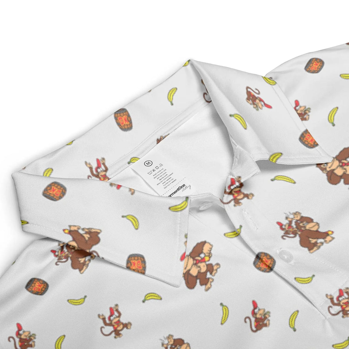 Nintendo Donkey Kong Characters Pattern AOP Men/Women Polo Shirt