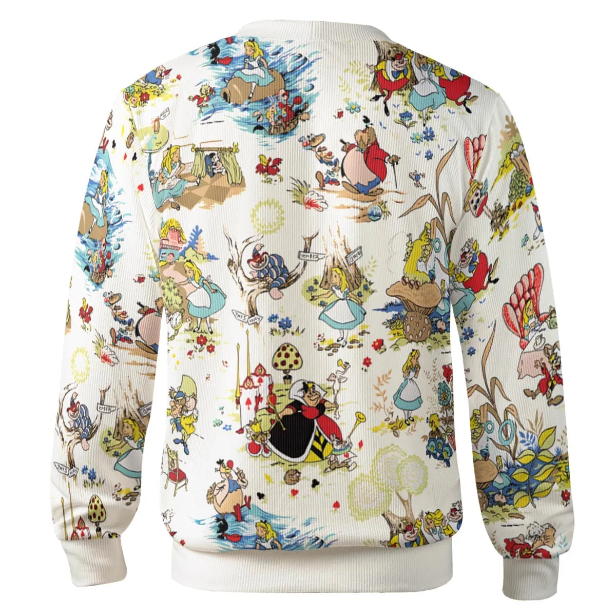 Alice In Wonderland Pattern Cardigan