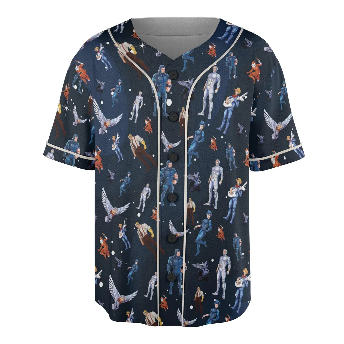 Silverhawks Cartoon Characters Unisex Baseball Jersey
