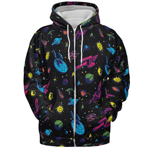 All-over Print Hoodie - CESNLXQR -  - 3