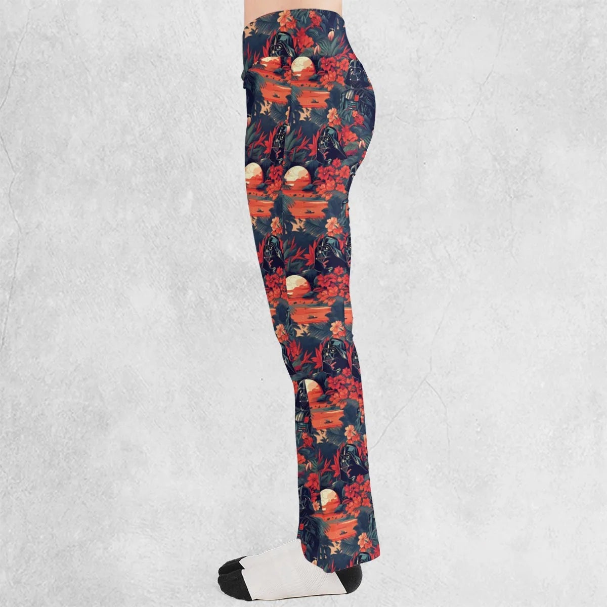 Dark Side of the Tropics Flare Leggings