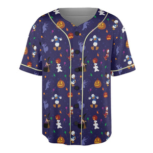 Spooky Month Halloween Unisex Baseball Jersey