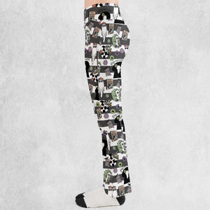 It's Showtime Halloween Beetlejuice Flare Leggings
