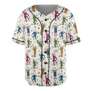 Dancing Muppets The Muppets Characters Unisex Baseball Jersey