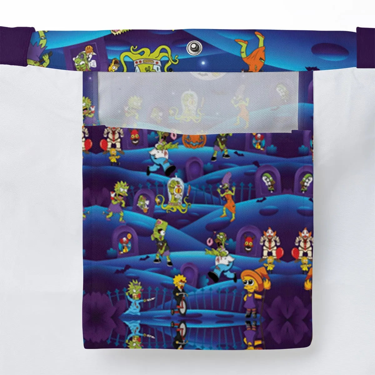Horror Night The Simpsons Large Tote Bag