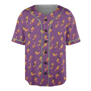 Electric Halloween Cute Pikachu Pattern Unisex Baseball Jersey