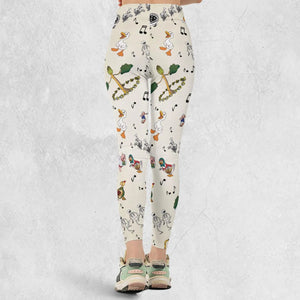 The Silly Symphony Characters Legging
