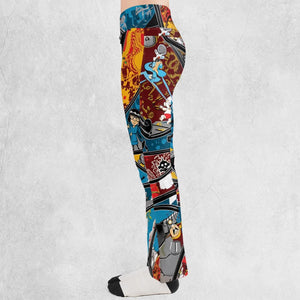 The Incredibles cartoon Flare Leggings