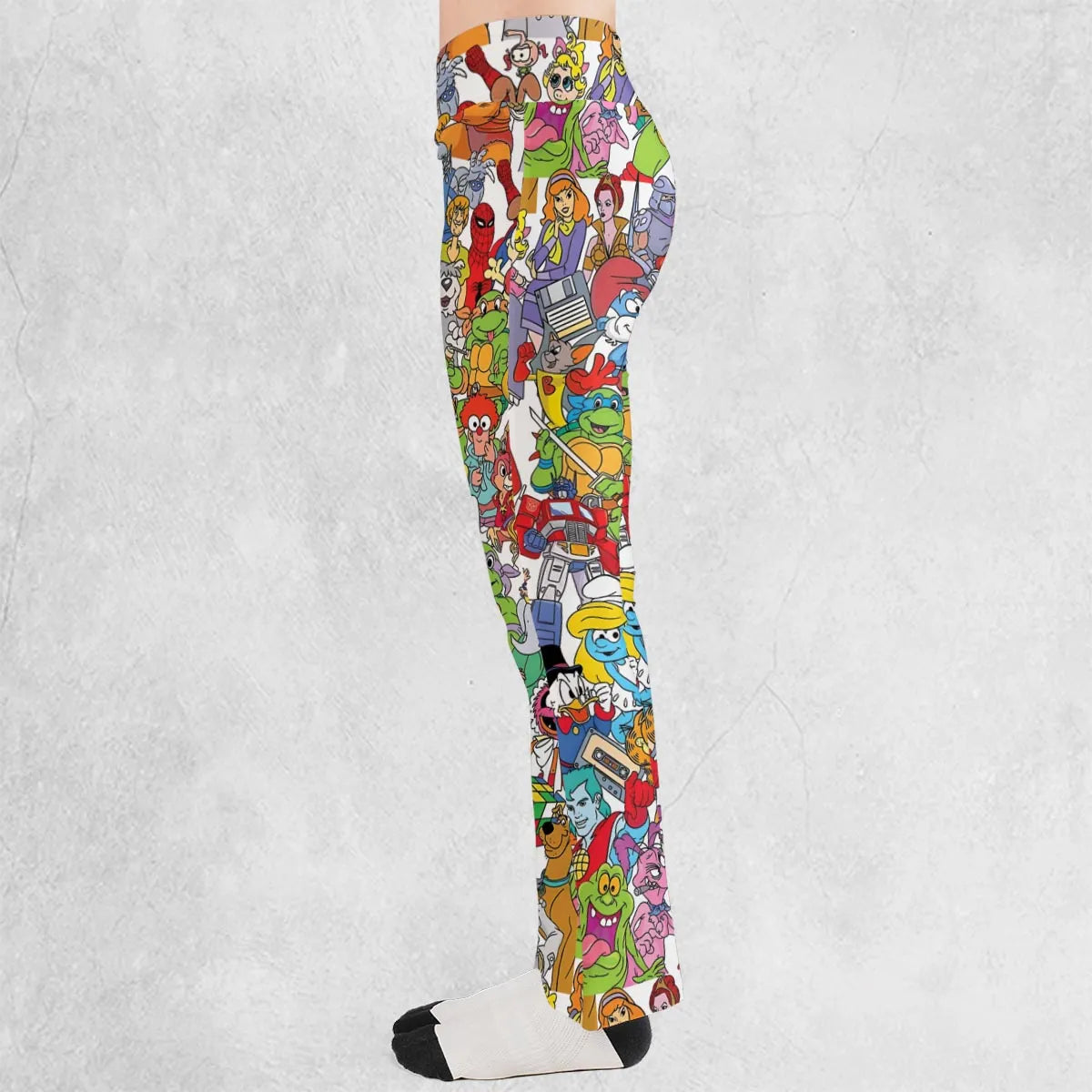 90s Cartoon Legends Flare Leggings