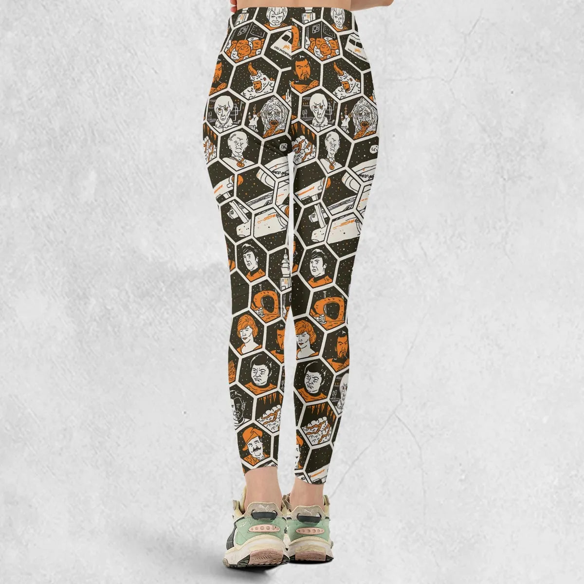 TrekToon Star Trek Hive Pattern Legging