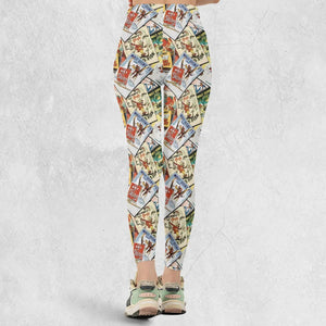 Goofy Vintage Posters Legging