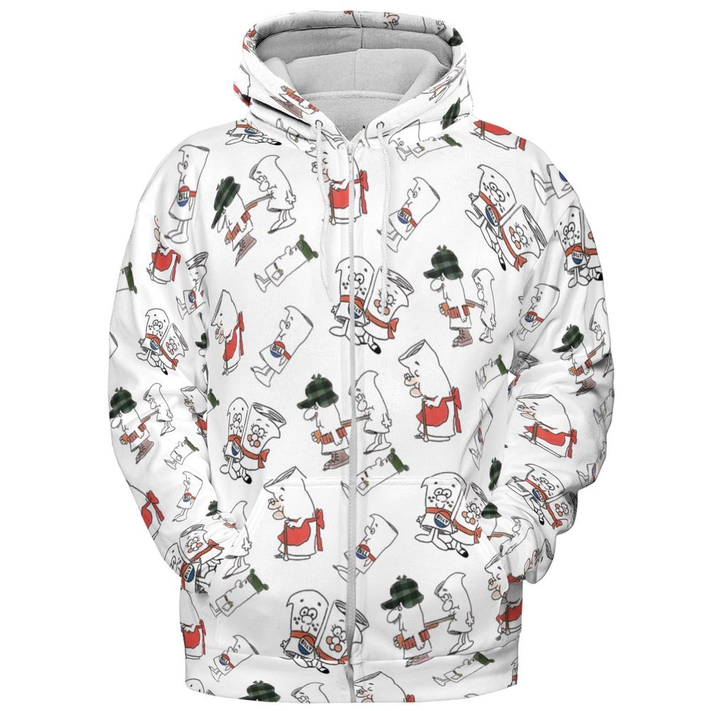 All-over Print Hoodie - 4WTT61KJ -  - 3