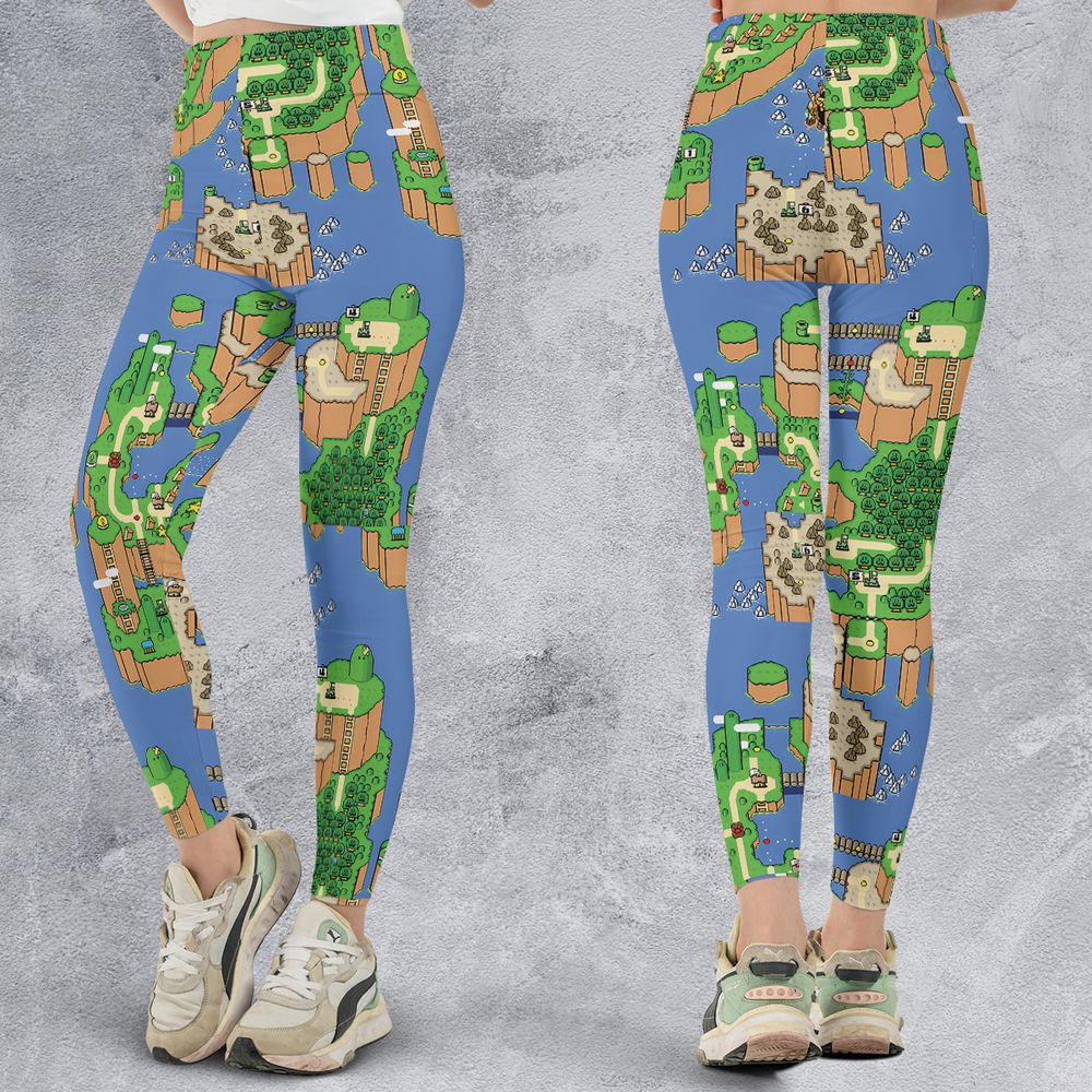 Super Mario World Map -  - 3