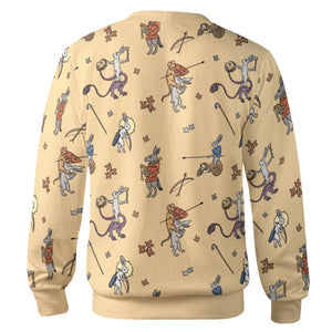 The Medieval Marginalia Killer Rabbit Monty Python Cardigan