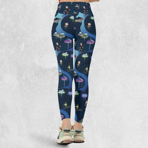 City of The Future The Jetsons Legging