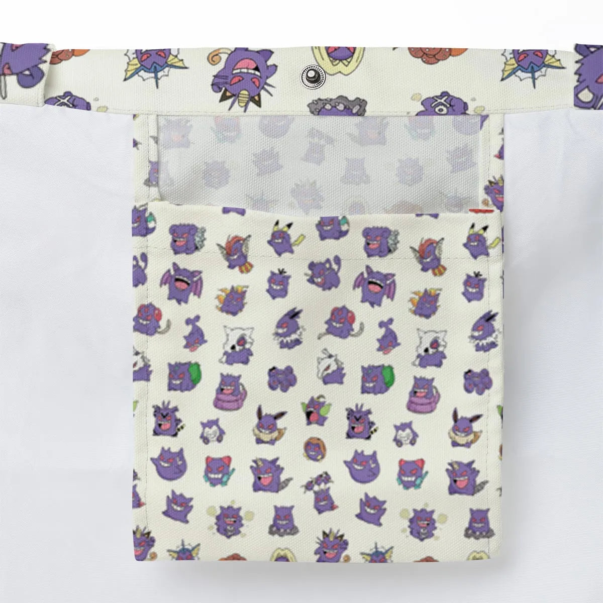 Gengar Cosplay Pokemon Large Tote Bag
