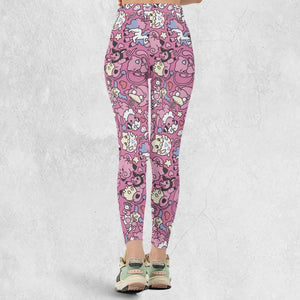 Fairy Pokemon Pattern Legging