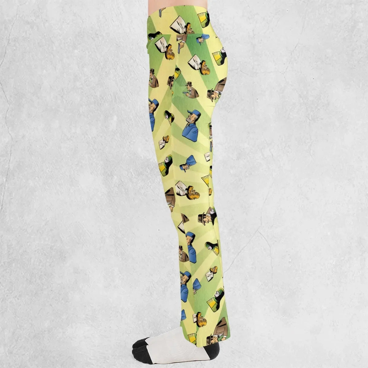 Goons Of '66 DC Comics Flare Leggings