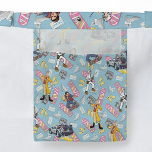 Marty McFly Dr. Emmett Brown Back To The Future Large Tote Bag