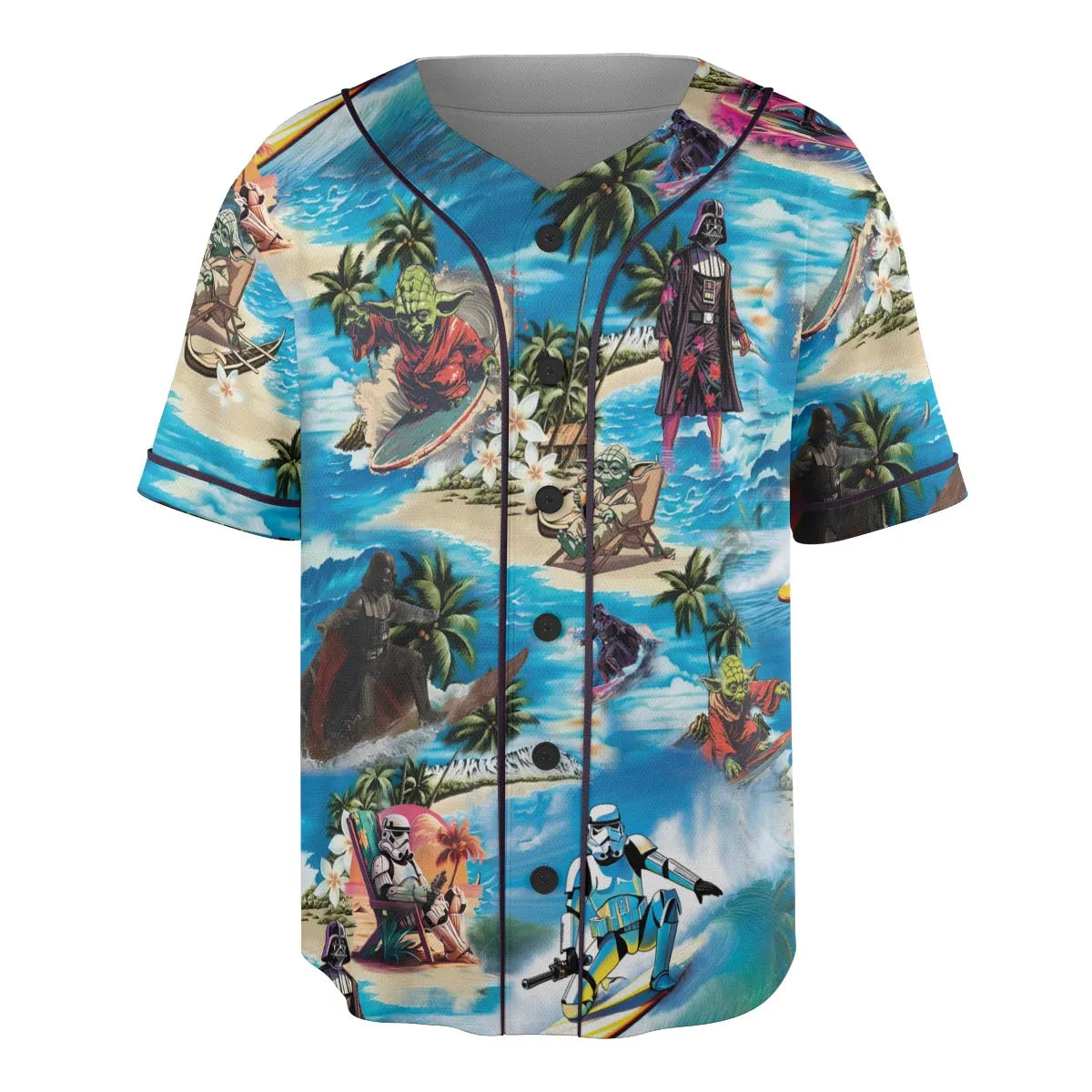 Star Wars Summer Vibes Unisex Baseball Jersey