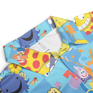90s cartoon Nostalgic AOP Men/Women Polo Shirt