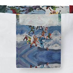 MOTU Castle Grayskull Battle Large Tote Bag