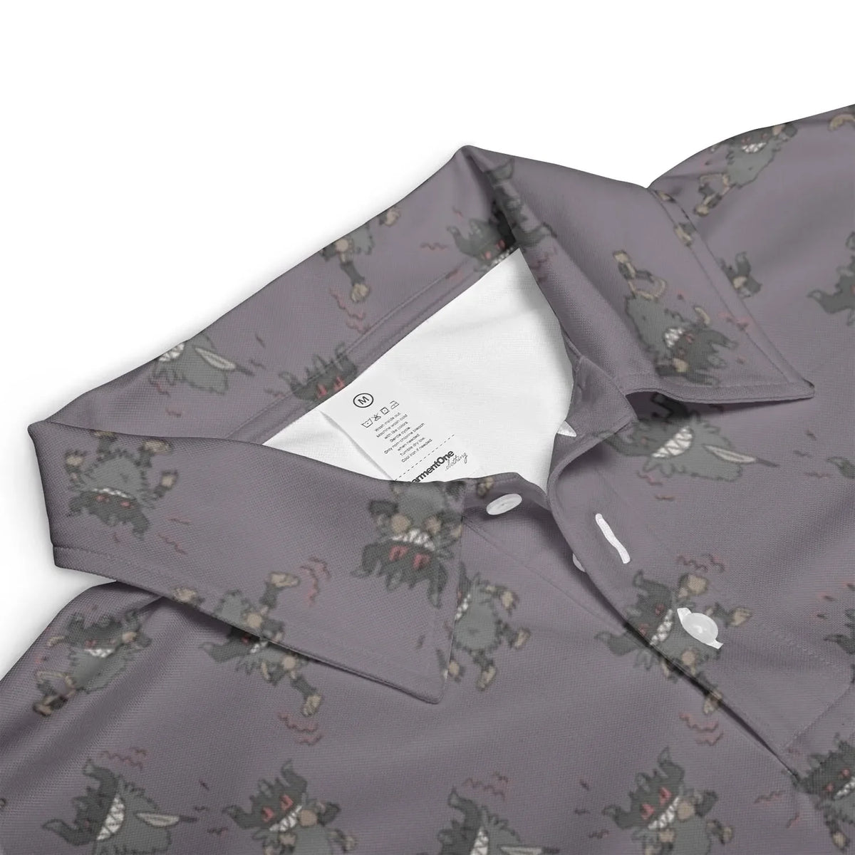 Perrrrrserker Pokemon Pattern AOP Men/Women Polo Shirt