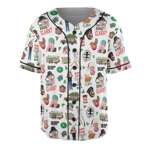 National Lampoon's Christmas Vacation Pattern Unisex Baseball Jersey