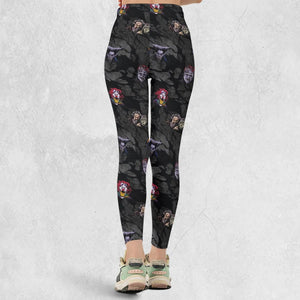 Cult Movie Characters Ghastly Grinner Nosferatu Legging