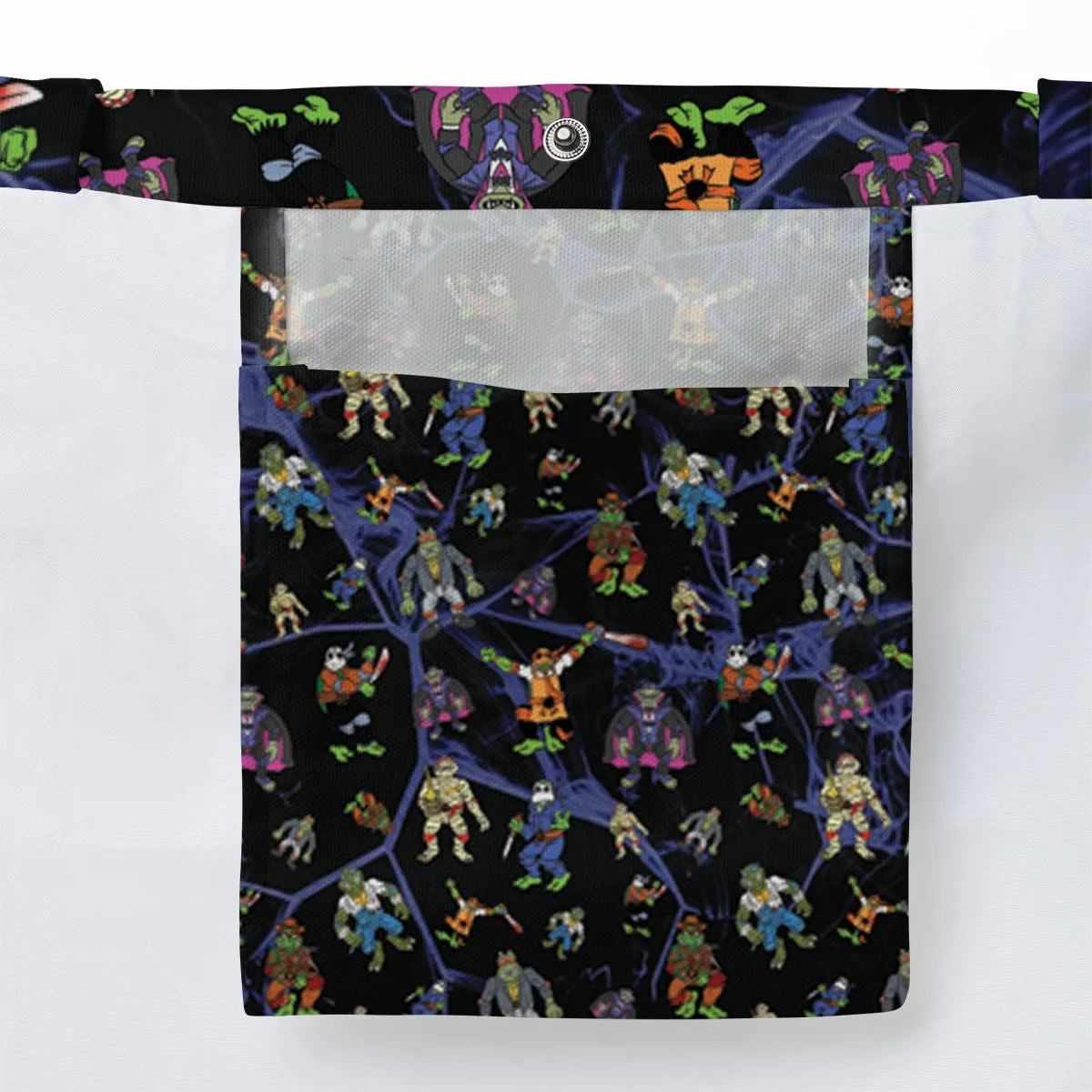 TMNT Universal Monsters And Sewer Slasher Toys Large Tote Bag
