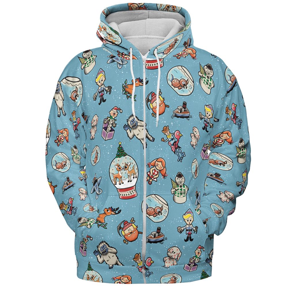 All-over Print Hoodie - M11DNAGA -  - 3