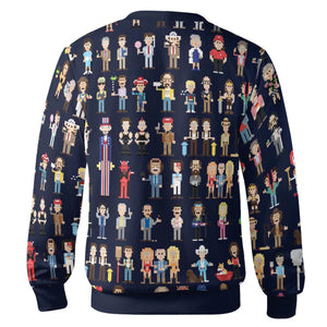 8-Bit UHF Cardigan
