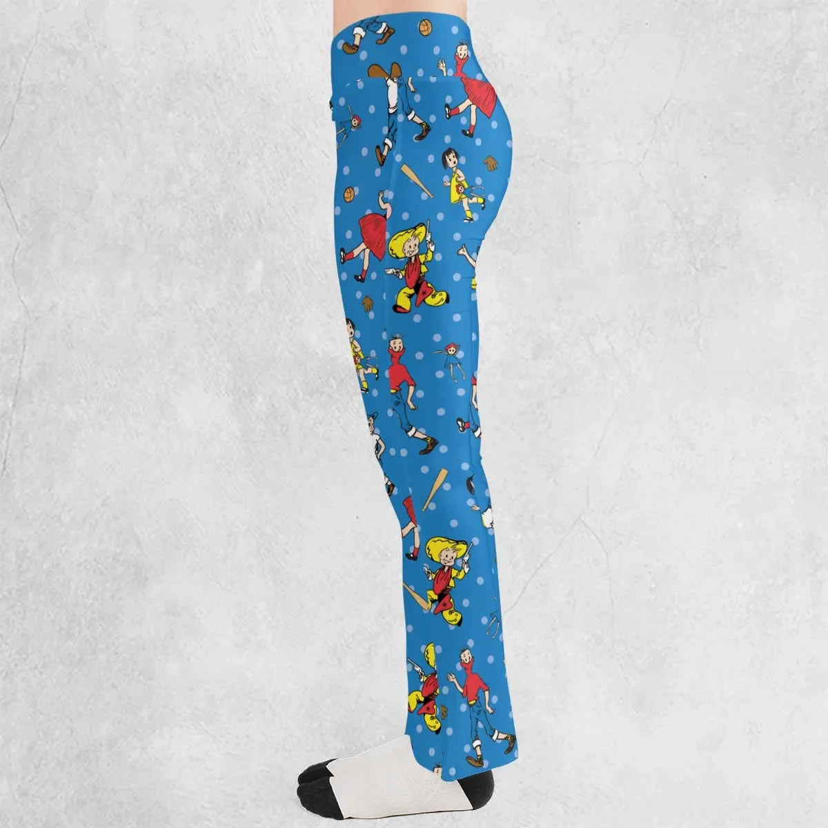 Bazooka Joe and His Friends Flare Leggings