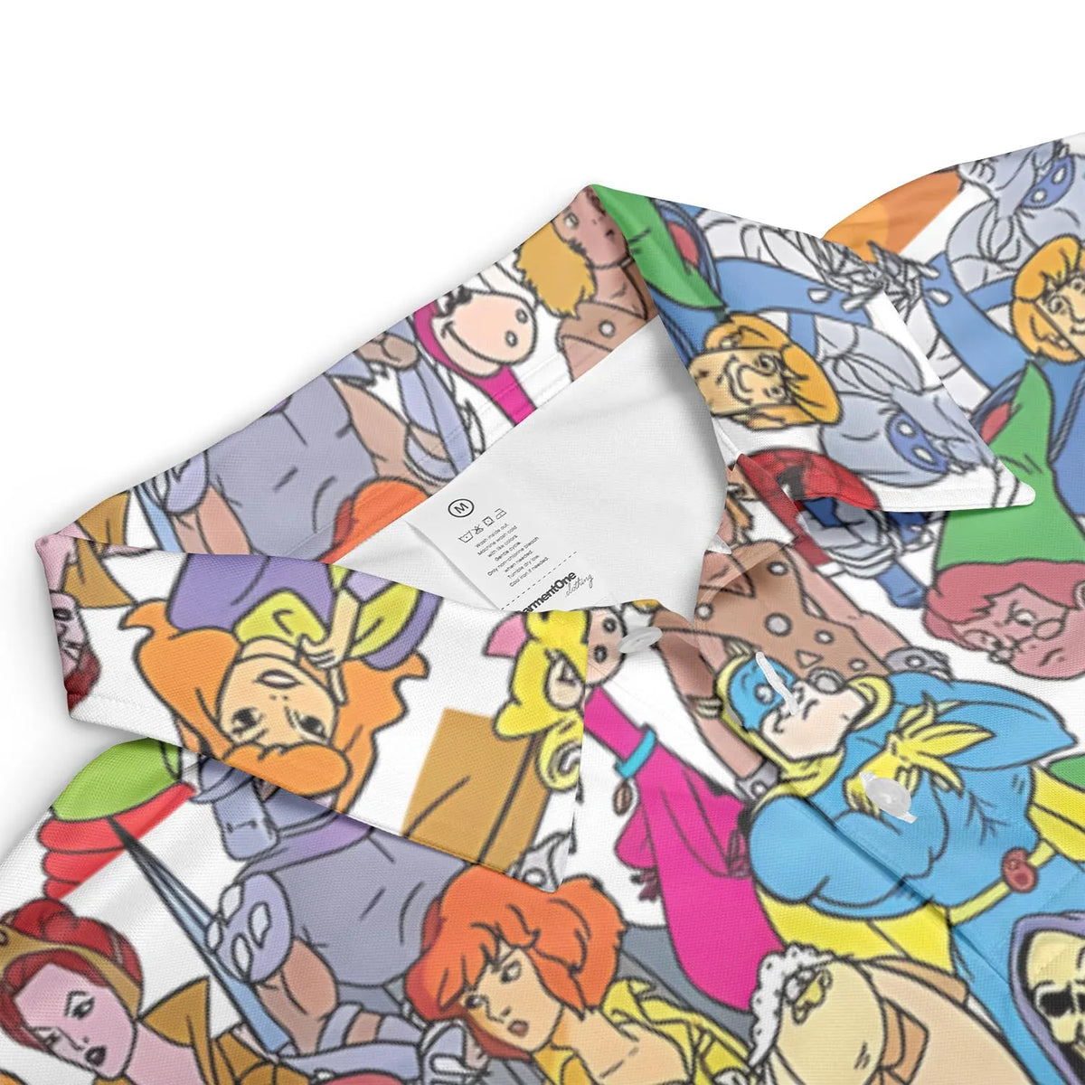 90s Cartoon Legends AOP Men/Women Polo Shirt