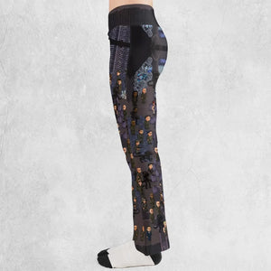 Out of Space Alien Flare Leggings