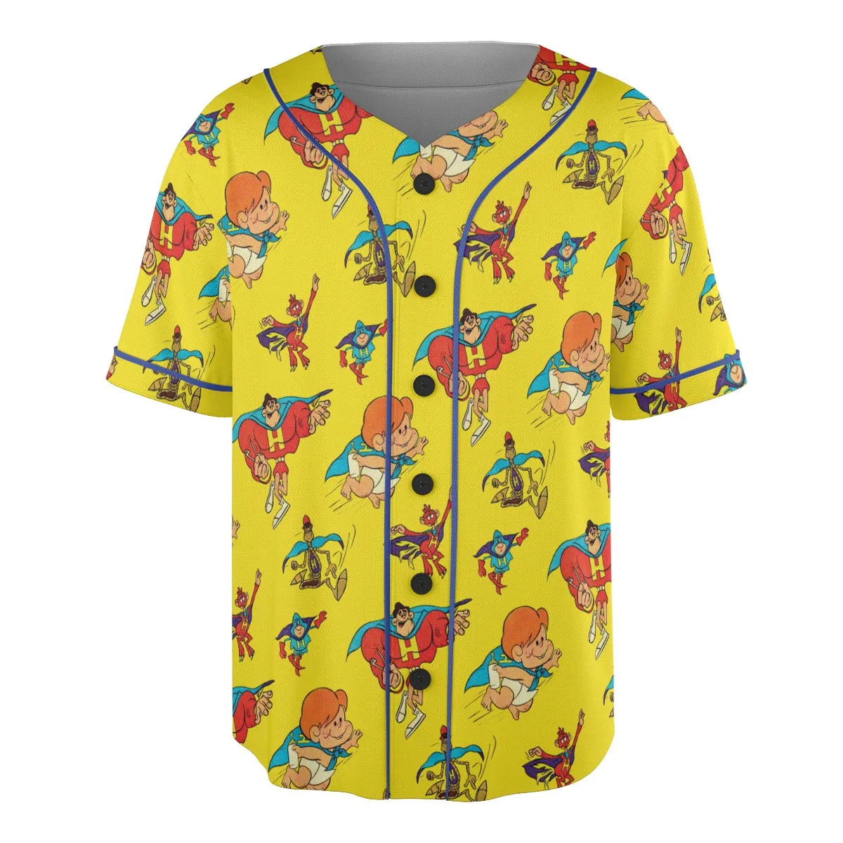 The Mighty Heroes Characters Unisex Baseball Jersey