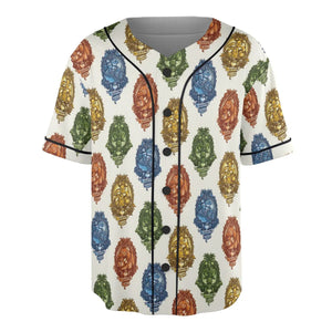 Water Grass Electric Fire I Choose Pattern Unisex Baseball Jersey
