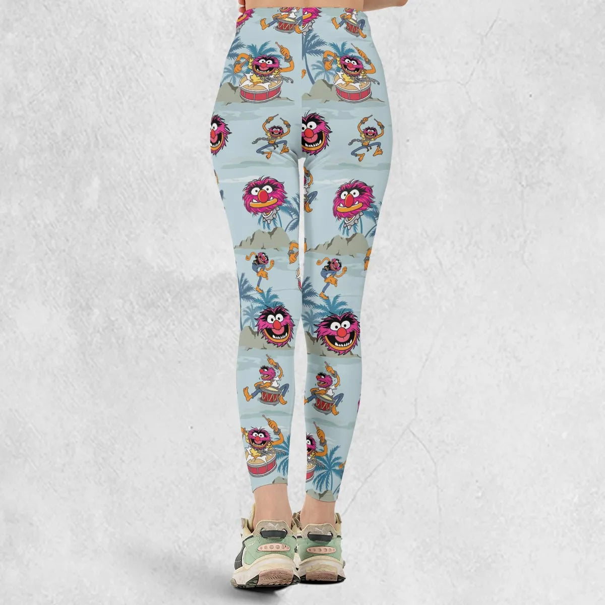 Animal The Muppet Show Drum Tropical Legging