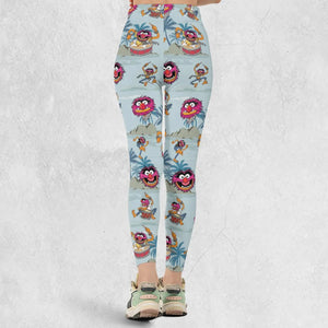 Animal The Muppet Show Drum Tropical Legging
