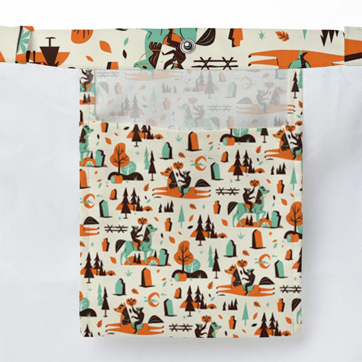 Halloween folklore The Headless Horseman Large Tote Bag