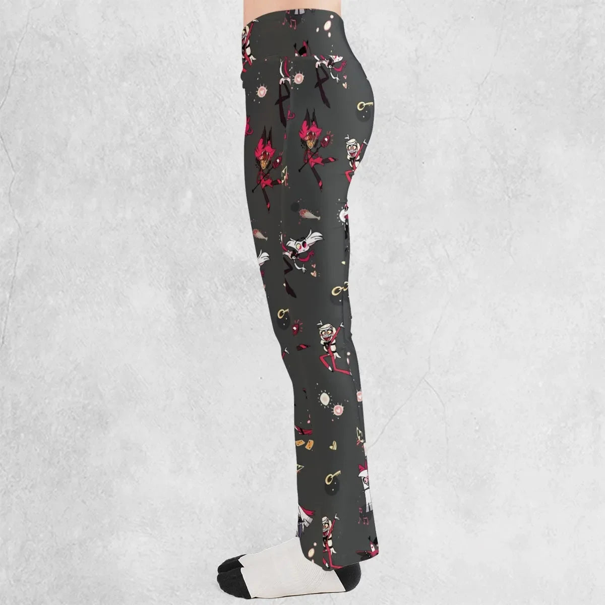 Helluva Hazbin Flare Leggings