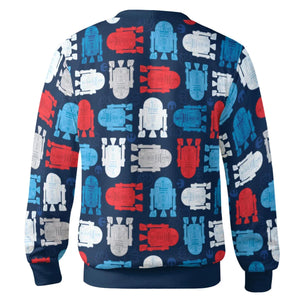 R2-D2 Star Wars 4th of July Pattern Cardigan