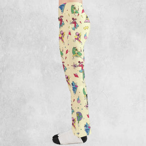 Morphin Team Power Rangers Flare Leggings