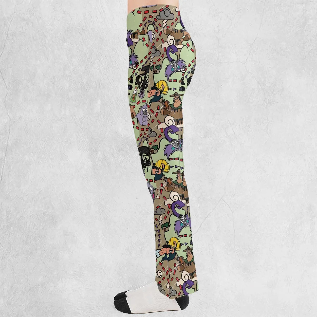 Groove Map The Emperor's New Groove Flare Leggings