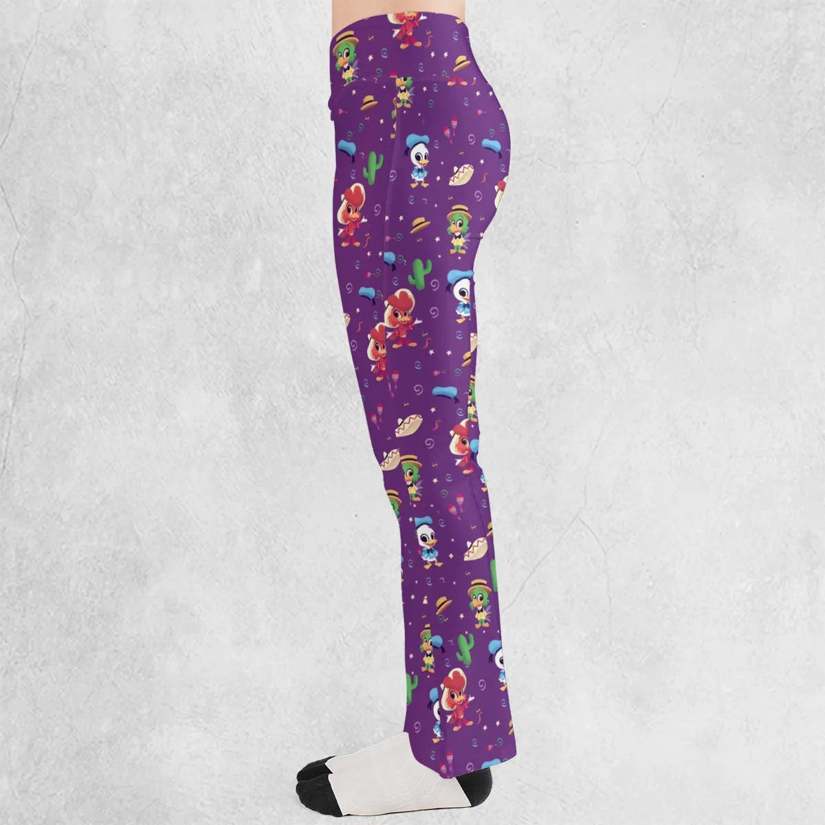 Three amigos Donald Ducktales Flare Leggings