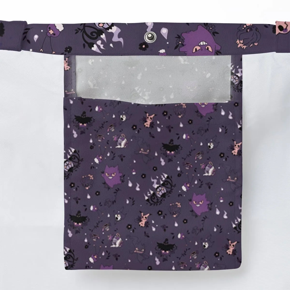Pokemon Ghost-typen Gengar Banette Litwick Mismagius Large Tote Bag
