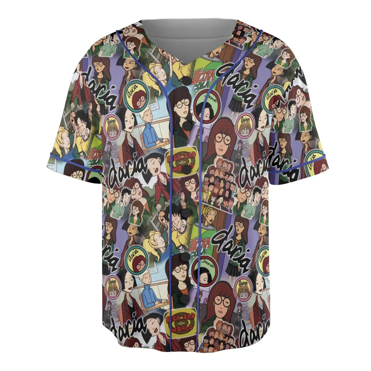 Sick Sad World Daria Unisex Baseball Jersey