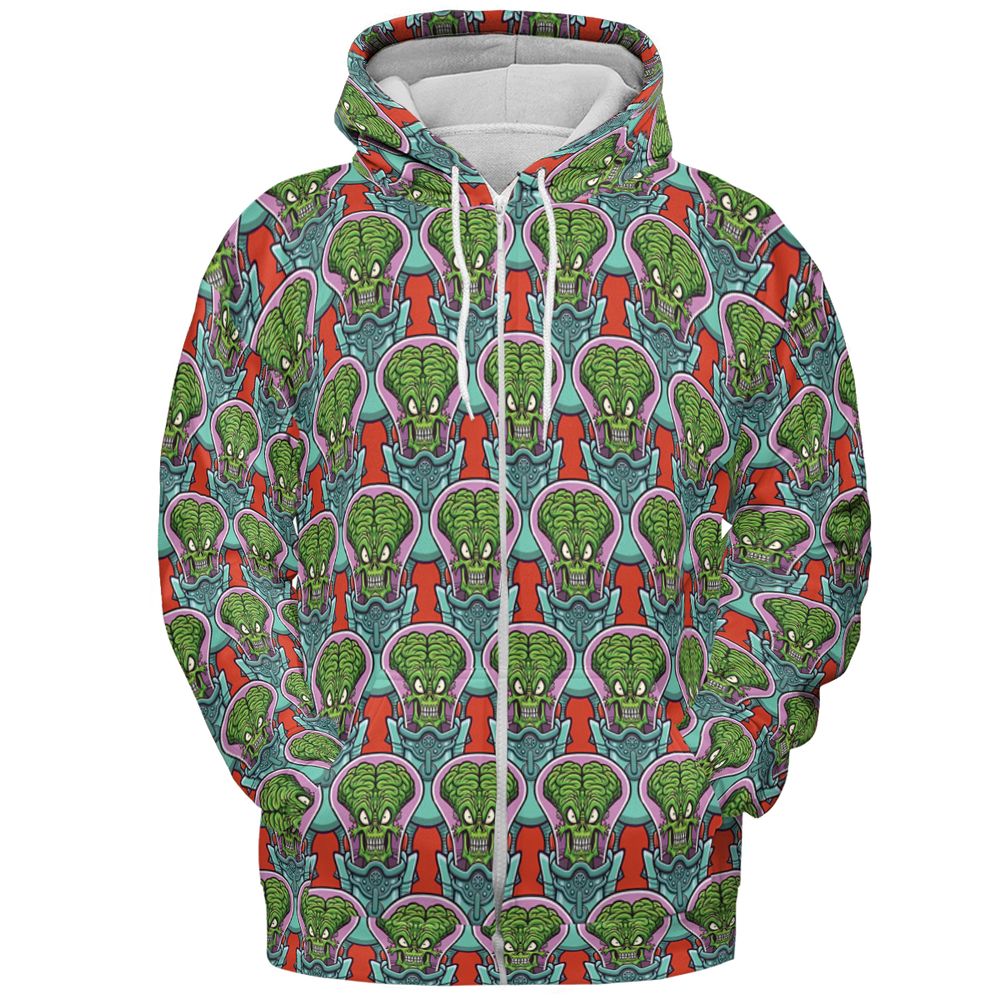 Retro Big-Brain Alien -  - 3