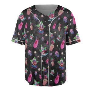 Space Horror Movie Killer Klowns Outer Unisex Baseball Jersey
